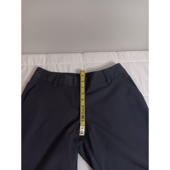 Adidas Climalite Women's Size 4 Solid Black Polyester Bermuda Golf Shorts - Picture 6 of 6